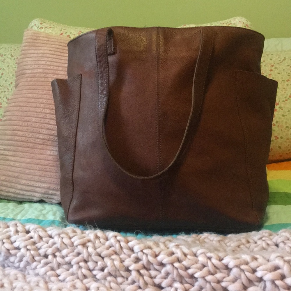 Deluth Women's Lifetime Leather Tote Bag